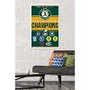 Trends International MLB Oakland Athletics - Champions 23 Framed Wall Poster Prints - 2 of 4