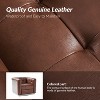 Frankie Genuine Leather Swivel Club Chair Set of 2| HULALA HOME - 4 of 4