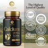 Calcium 1200mg with Vitamin D3 Supplement for Strong Bones & Muscle Support - 60 Tablets By Nature's Peak - 3 of 4