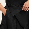 Women's Tiered Ruffle Midi Tank Dress -  kate spade new york x Target Black - 4 of 4