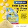Nutritional Designs Nana Flakes Banana Prebiotic Powder Packets 0.22 Oz  100% Natural Banana Fiber for Digestive Health & Smoothies, 25 Ct - 2 of 4