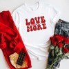 Simply Sage Market Women's Love You More Cursive Short Sleeve Graphic Tee - 3 of 4