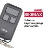 Anderic 890MAX Keychain Universal Garage Door Opener Remote Control for Purple, Yellow, Green, Red, and Orange Learning key - 2 of 4