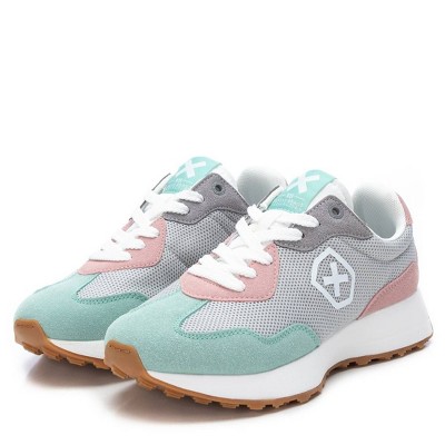 Женские кроссовки XTI Women's Sneakers Multicolor Accent 140741 - Grey, 6 — фото 3