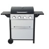 NicBex 4-Burner propane Gas BBQ Grill,34200BTU Output Outdoor Grill with Wire Enamel Cooking Grids&Foldable Side Table,Versatile&Movable Grill - 4 of 4