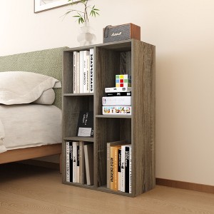 HOMLUX 5 Cube Storage Bookshelf Kids Toy Organizer Horizontal Vertical - 1 of 4