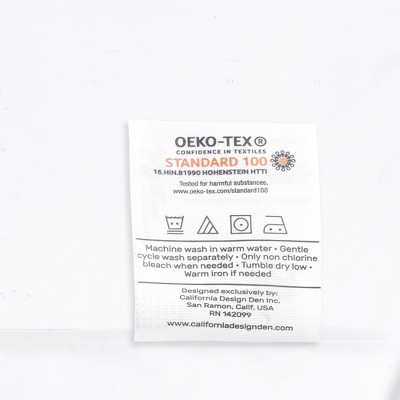 Full Bright White Cotton Sateen Flat Sheet