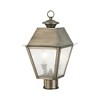 Livex Lighting Mansfield 2 - Light Post Light in  Vintage Pewter - 4 of 4