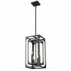 Z-Lite Easton 4 - Light Chandelier in  Matte Black - 3 of 4