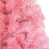 vidaXL 8ft Pink Artificial Christmas Tree with Stand - 4 of 4