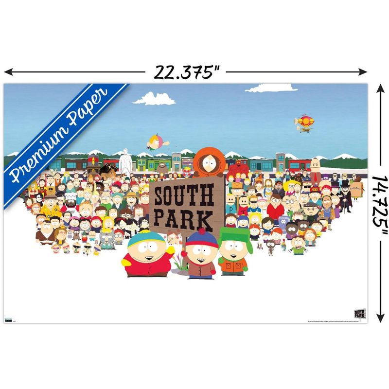 Trends International South Park - Horizontal Key Art Unframed Wall Poster Prints, 3 of 7