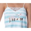 Disney Women's Sleeping Beauty Fierce Dreamer Lace Cami Pajama Set Fierce Sleeper - 3 of 4
