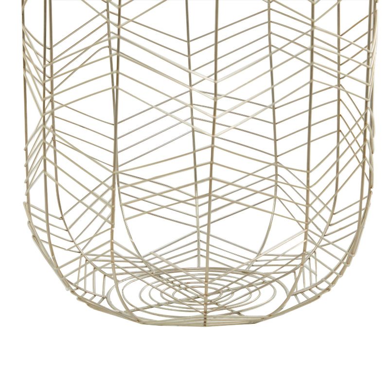 Set of 3 Metal Storage Baskets - Olivia &#38; May, 3 of 6