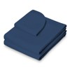 Saloniture 3-Piece Microfiber Massage Table Sheet Set, Includes Flat and Fitted Sheets with Face Cradle Cover - 2 of 4