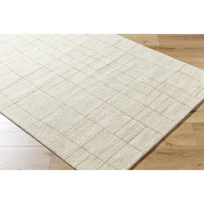 Hauteloom Adalyn Wool Living Room, Bedroom Area Rug - Farmhouse