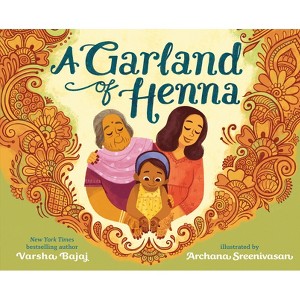 A Garland of Henna - by  Varsha Bajaj (Hardcover) - 1 of 1