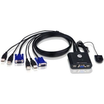 Aten CS22U 2-Port USB Cable KVM Switch