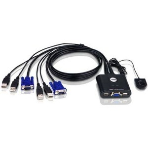 Aten CS22U 2-Port USB Cable KVM Switch - 1 of 1