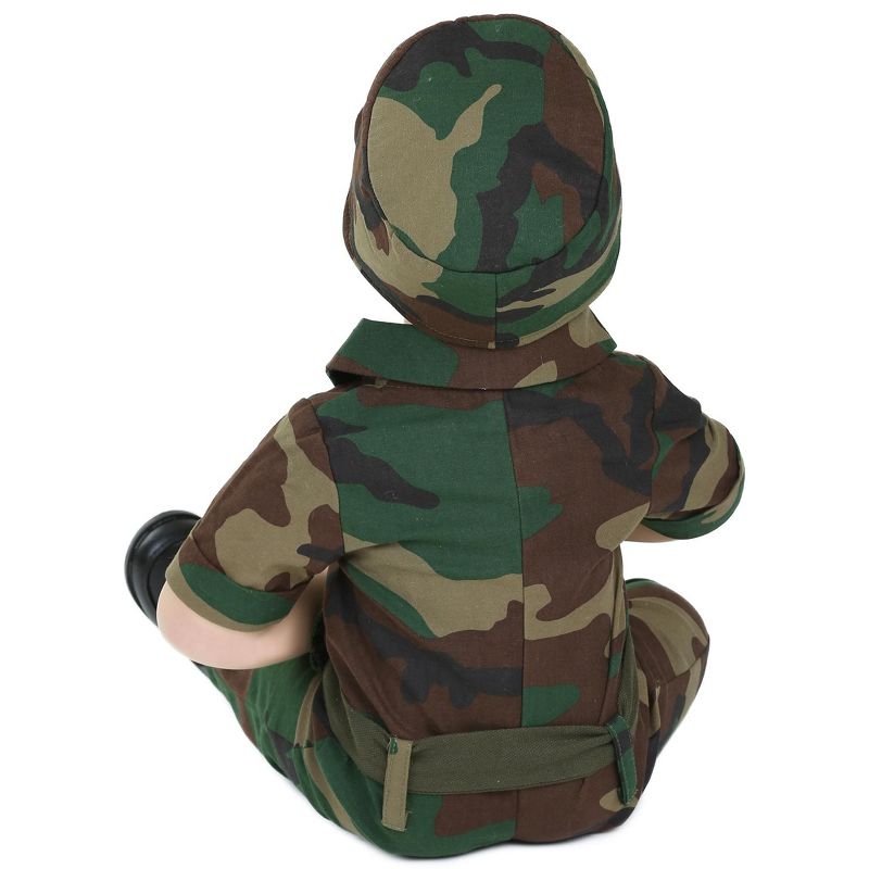 HalloweenCostumes.com Boy's Infant Infantry Soldier Costume, 2 of 3