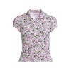 Lands' End Women's Short Sleeve Pique Johnny Collar UPF 50 Rash Guard - 3 of 3
