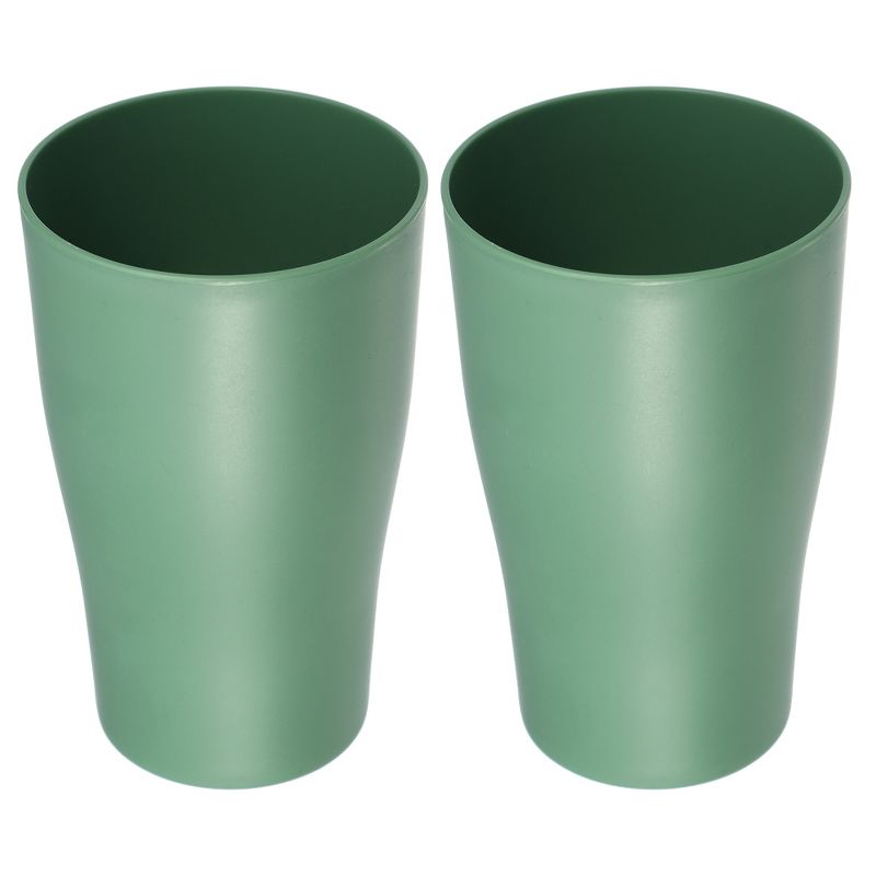 Unique Bargains Bathroom Toothbrush Tumblers PP Cups for Bathroom Kitche 4.92''x3.03'' 2pcs, 1 of 7