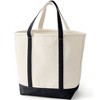 Lands' End Open Top Canvas Tote Bag - 4 of 4