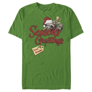 Men's Marvel Guardians of the Galaxy Grandpa Greetings T-Shirt - 1 of 4