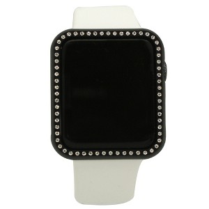 Olivia Pratt Aluminum Metal Rhinestone Apple Watch Bumper - 1 of 4