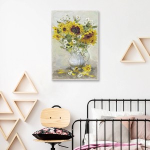 Masterpiece Art Gallery 24"x36" Country Sunflowers II Wall Art - 1 of 4