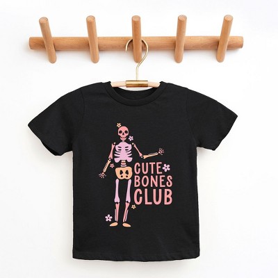The Juniper Shop Cute Bones Club Toddler Short Sleeve Tee