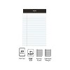 TRU RED Notepad 5" x 8" Narrow Ruled White 50 Sheets/Pad Dozen Pads/Pack (TR57338) - 3 of 4