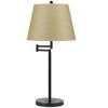 Cal Lighting BO-2077TB-DB Table Lamp with Beige Fabric Shades, Dark Bronze Finish, See Image - 4 of 4