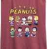 Women's - Peanuts - Peanuts Characters Graphic Racerback Tank - 2 of 4