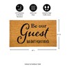 28" x 16" Nature Coir Mat, Guest - 3 of 4