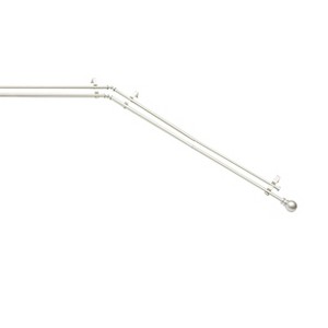 Kenney Bryce 3/4" Decorative Bay Window Double Curtain Rod - 1 of 4