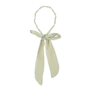 Unique Bargains Women's Faux Pearl Satin Headband 1 Pc - 1 of 4