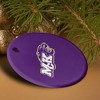McKendree University Primary Logo Porcelain Holiday Christmas Tree Ornament  2.8" (7.1 cm) - 4 of 4