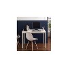 HomeStock Harry Contemporary Wood and Metal Computer Desk - 4 of 4
