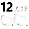 Generic Clear Makeup Bag,Portable Travel Toiletry Bags with Zipper, - 2 of 4