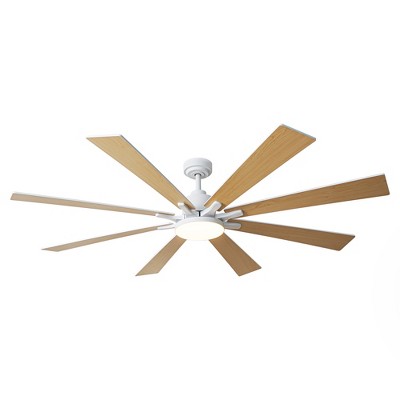 IHOMEADORE 72" Modern Smart LED Ceiling Fan with Remote and Lights