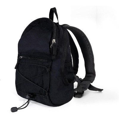 Hachikiko 12'' Mini Backpack - Lightweight Water-Resistant Daypack with Chest Buckle for Travel, Hiking & Outdoor