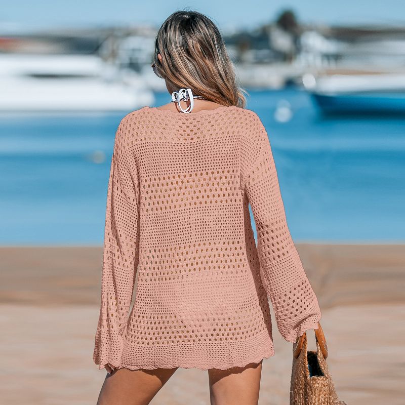 Women's Seaside Whispers Crocheted Cover-Up Dress - Cupshe, 5 of 7