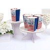 Big Dot of Happiness Stars & Stripes - Memorial Day, 4th of July and Labor Day USA Patriotic Party Favor Popcorn Treat Boxes - Set of 12 - 3 of 4