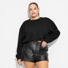 Women's Bubble Hem Sweatshirt - Wild Fable™ - 2 of 3