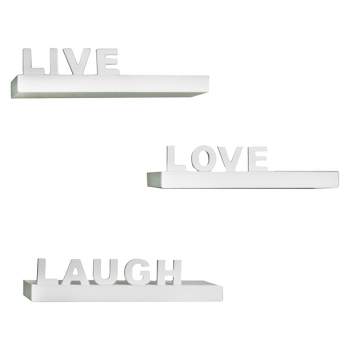 Live, Love, Laugh Shelves