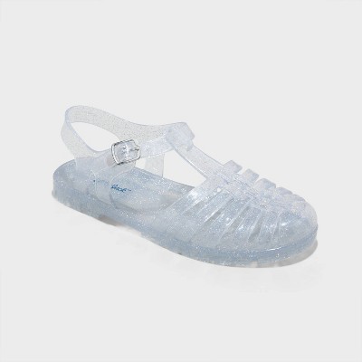 Clear sandals with jewels online