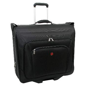 A.saks Deluxe Expandable Tri Fold Carry On Garment Bag, Black : Target