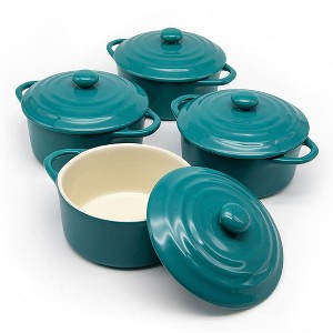 Kook Mini Casserole Dishes, 12 oz, Set of 4 - 1 of 3