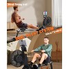 COZONY Indoor Foldable Rowing Machine with LCD Monitor and Tablet Holder - 3 of 4