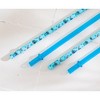 Silver Buffalo Disney Lilo & Stitch True Blue Reusable Plastic Straws | Set of 4 - 4 of 4